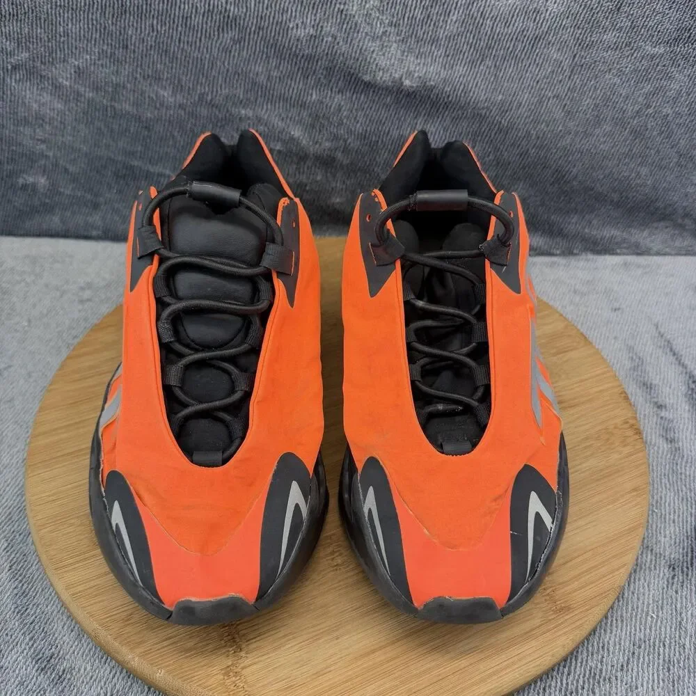 Adidas Yeezy Boost 700 MNVN Shoes Mens Size 9 Orange Running Sneakers FV3258